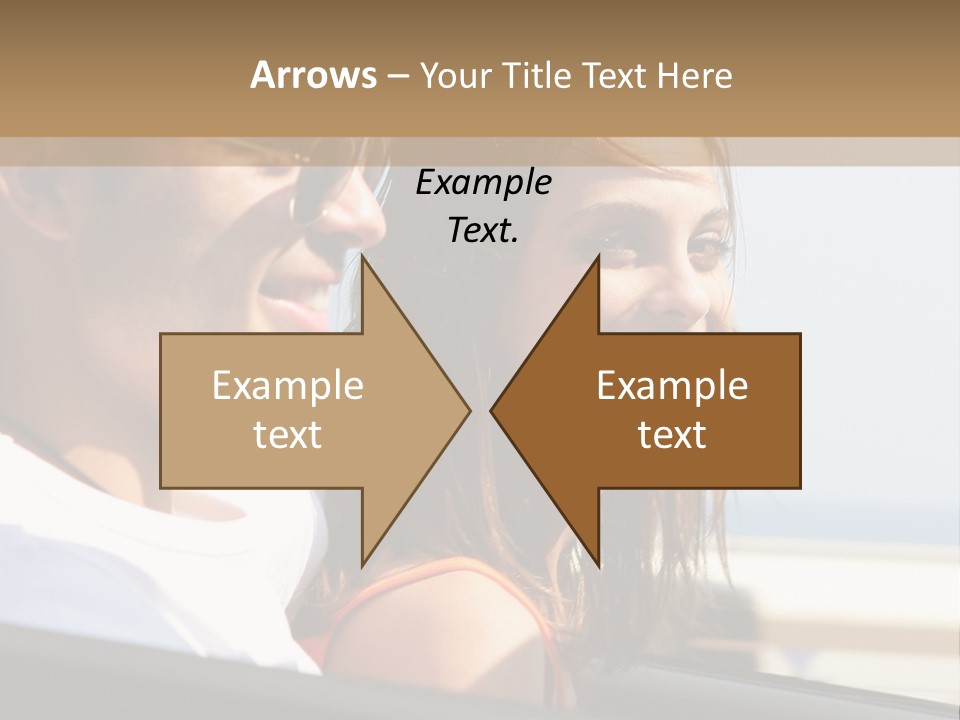 A Man And A Little Girl In A Car Looking Out The Window PowerPoint Template