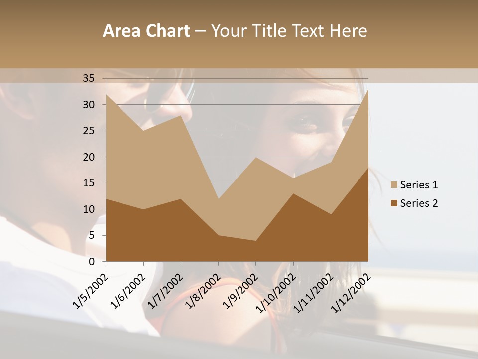 A Man And A Little Girl In A Car Looking Out The Window PowerPoint Template