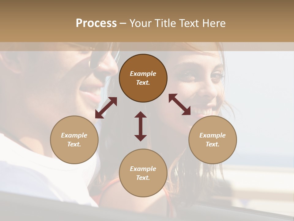 A Man And A Little Girl In A Car Looking Out The Window PowerPoint Template