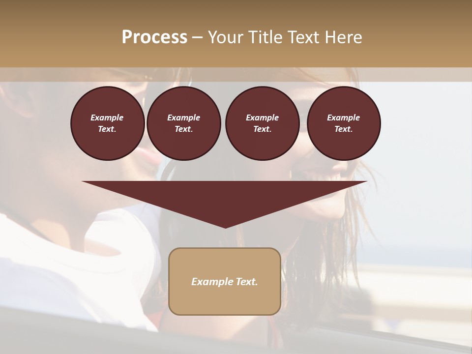 A Man And A Little Girl In A Car Looking Out The Window PowerPoint Template