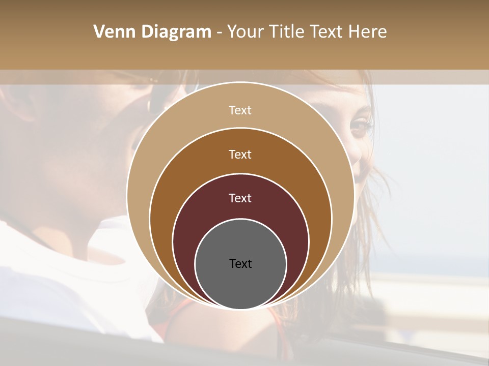 A Man And A Little Girl In A Car Looking Out The Window PowerPoint Template