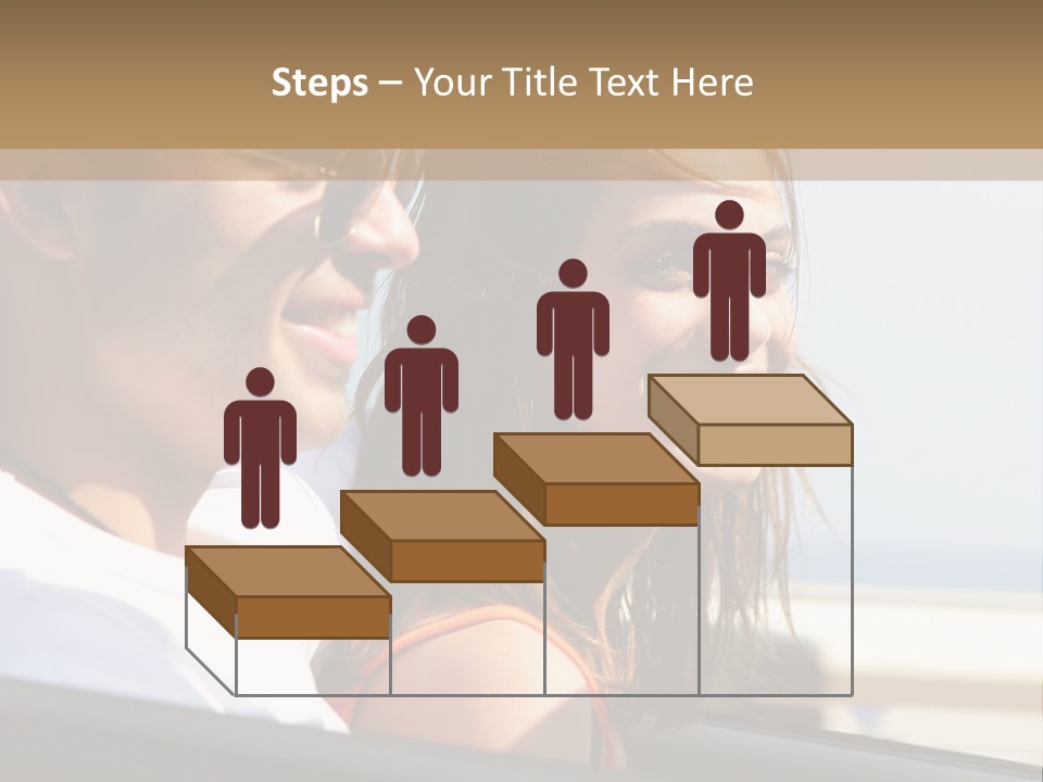 A Man And A Little Girl In A Car Looking Out The Window PowerPoint Template