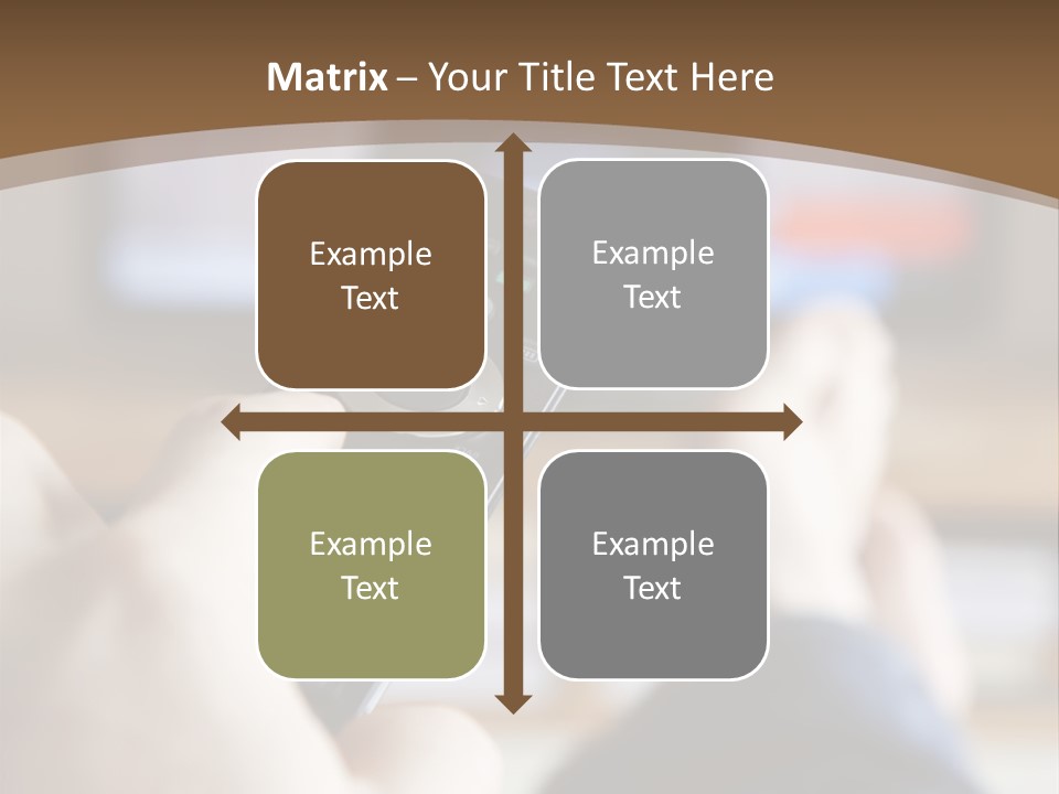 A Person Holding A Remote Control In Front Of A Television PowerPoint Template
