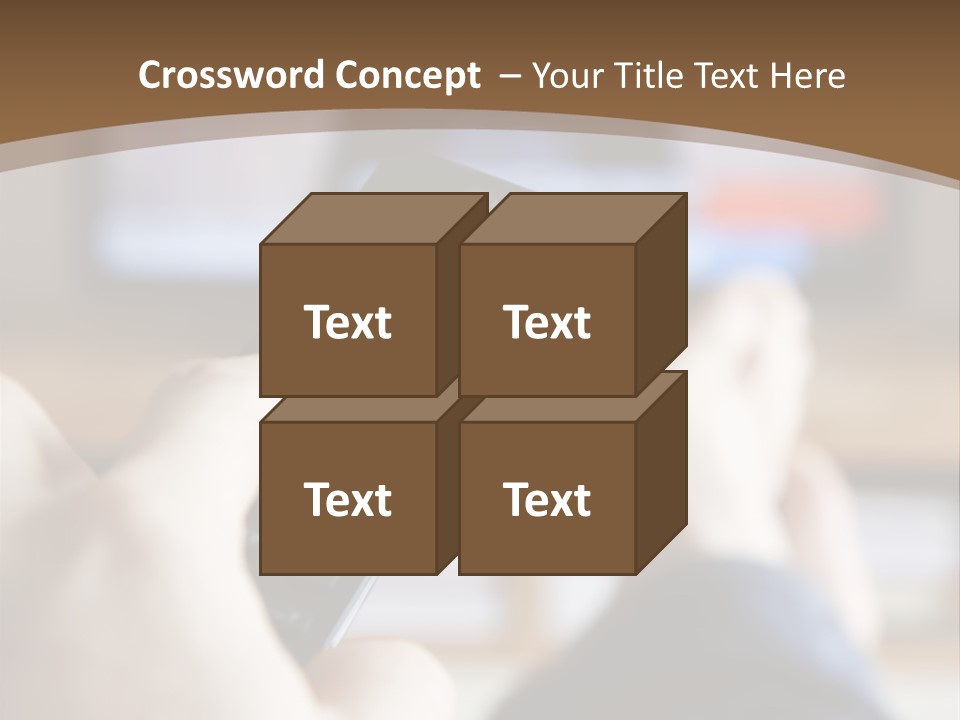A Person Holding A Remote Control In Front Of A Television PowerPoint Template