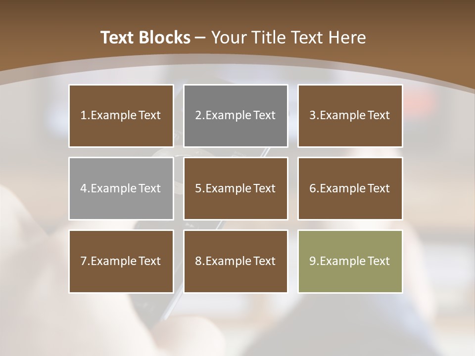 A Person Holding A Remote Control In Front Of A Television PowerPoint Template