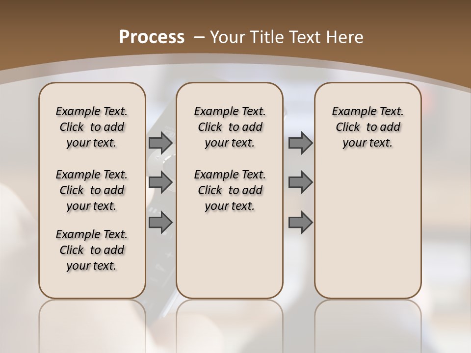 A Person Holding A Remote Control In Front Of A Television PowerPoint Template