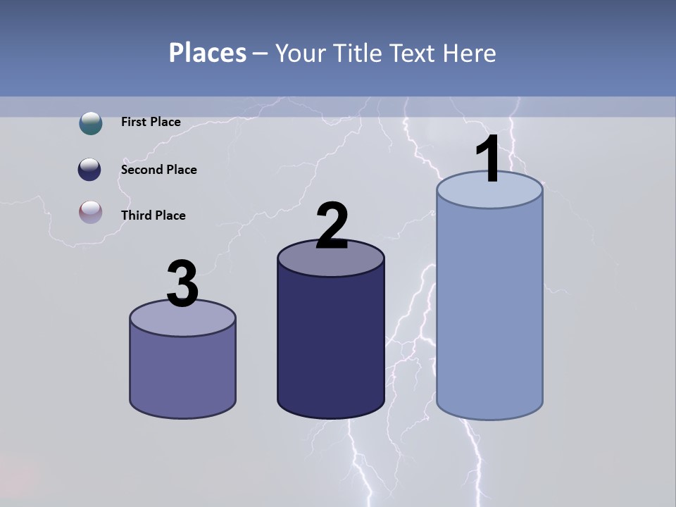 Thunderstorm In The City PowerPoint Template