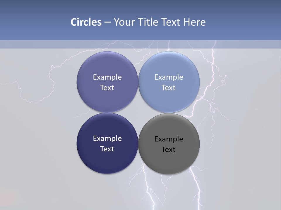 Thunderstorm In The City PowerPoint Template