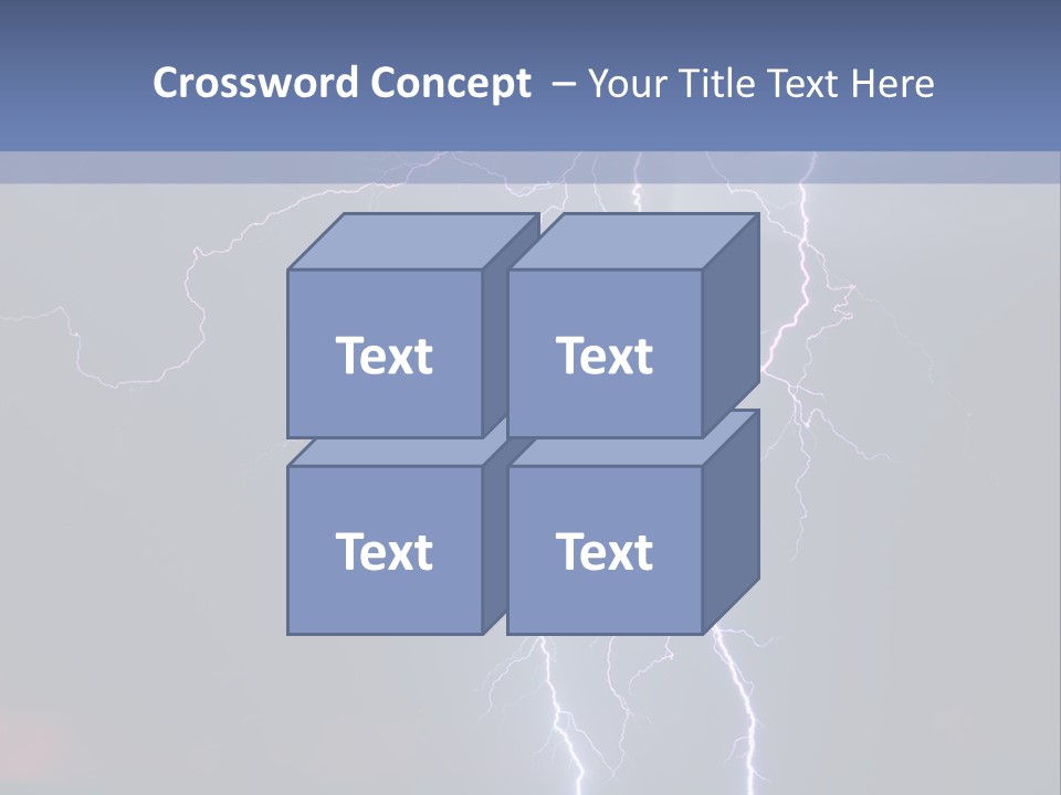 Thunderstorm In The City PowerPoint Template