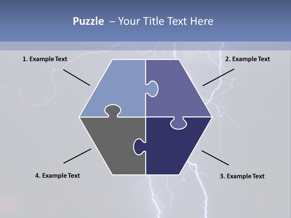 Thunderstorm In The City PowerPoint Template