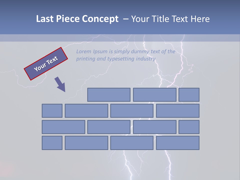 Thunderstorm In The City PowerPoint Template