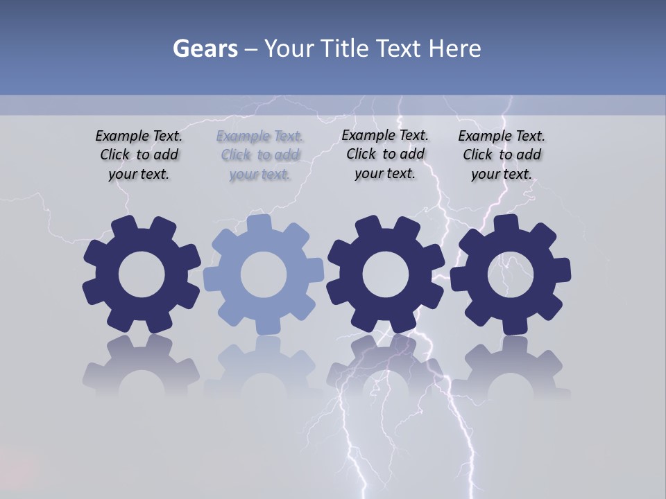 Thunderstorm In The City PowerPoint Template