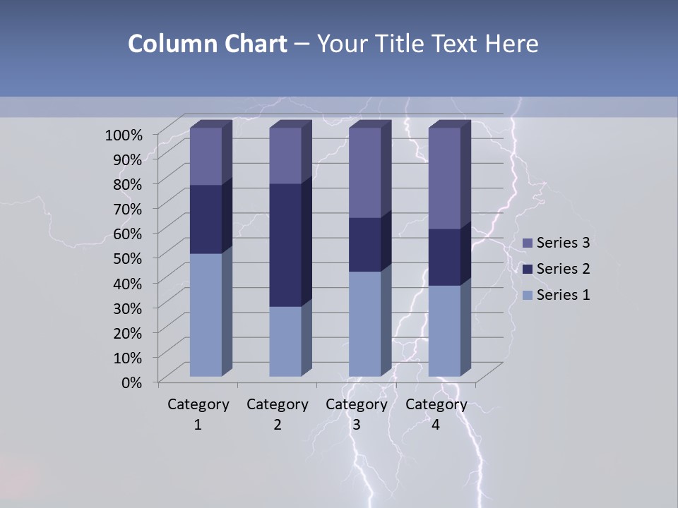 Thunderstorm In The City PowerPoint Template