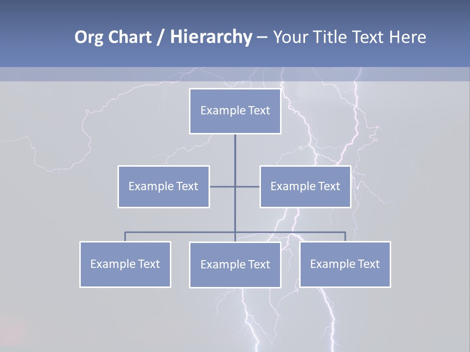 Thunderstorm In The City PowerPoint Template
