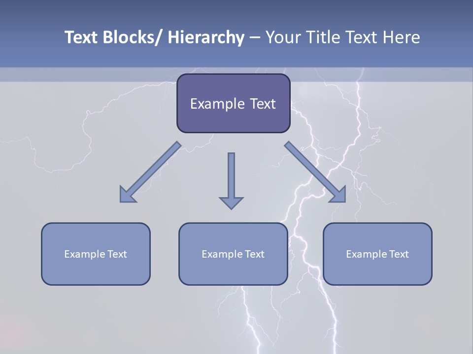 Thunderstorm In The City PowerPoint Template