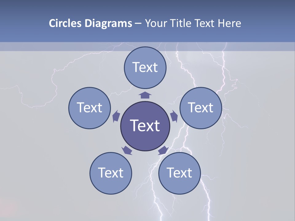 Thunderstorm In The City PowerPoint Template