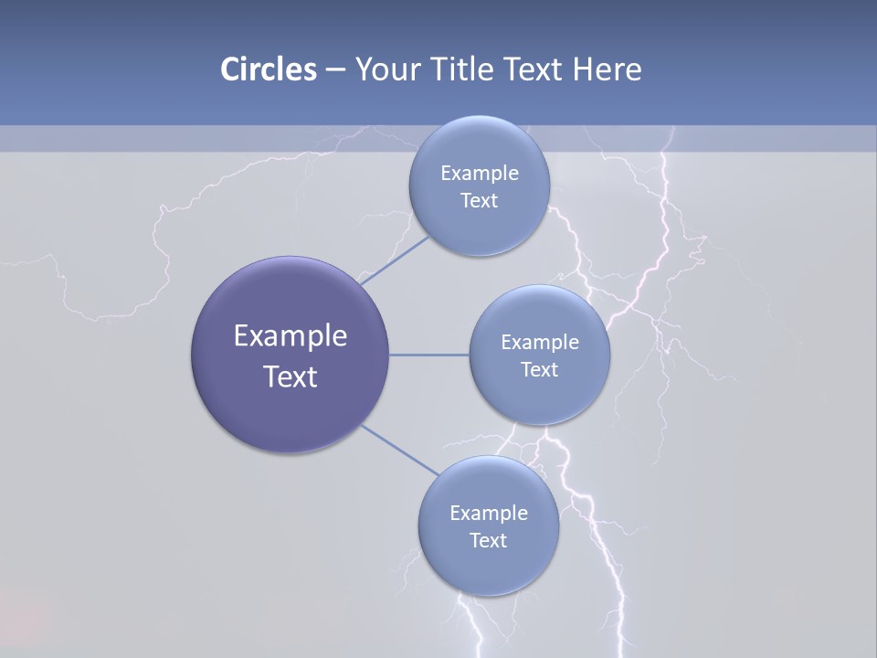 Thunderstorm In The City PowerPoint Template