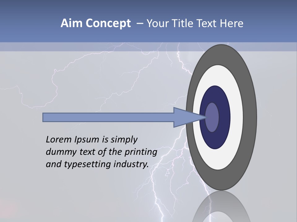 Thunderstorm In The City PowerPoint Template