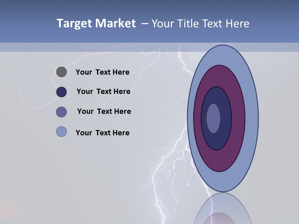 Thunderstorm In The City PowerPoint Template