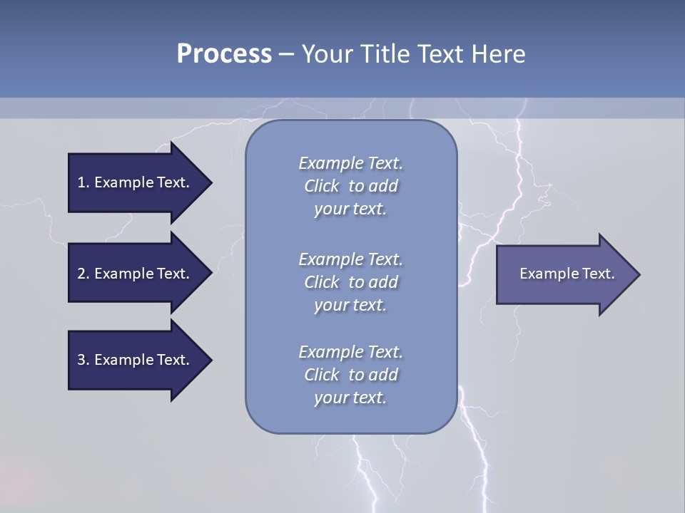 Thunderstorm In The City PowerPoint Template