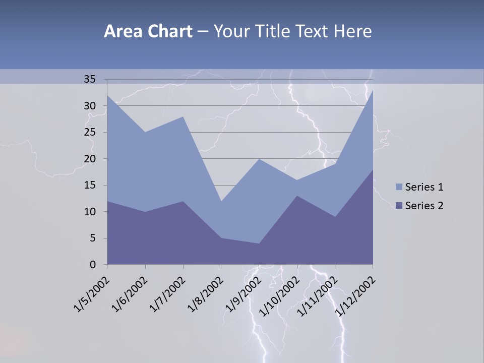 Thunderstorm In The City PowerPoint Template