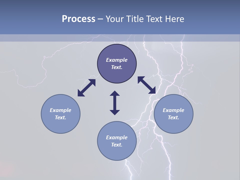 Thunderstorm In The City PowerPoint Template