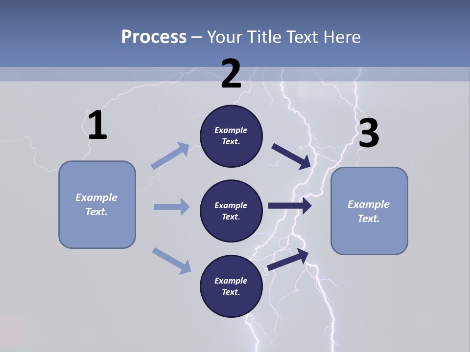 Thunderstorm In The City PowerPoint Template