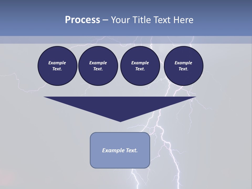 Thunderstorm In The City PowerPoint Template