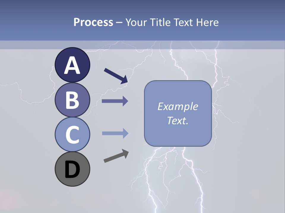 Thunderstorm In The City PowerPoint Template