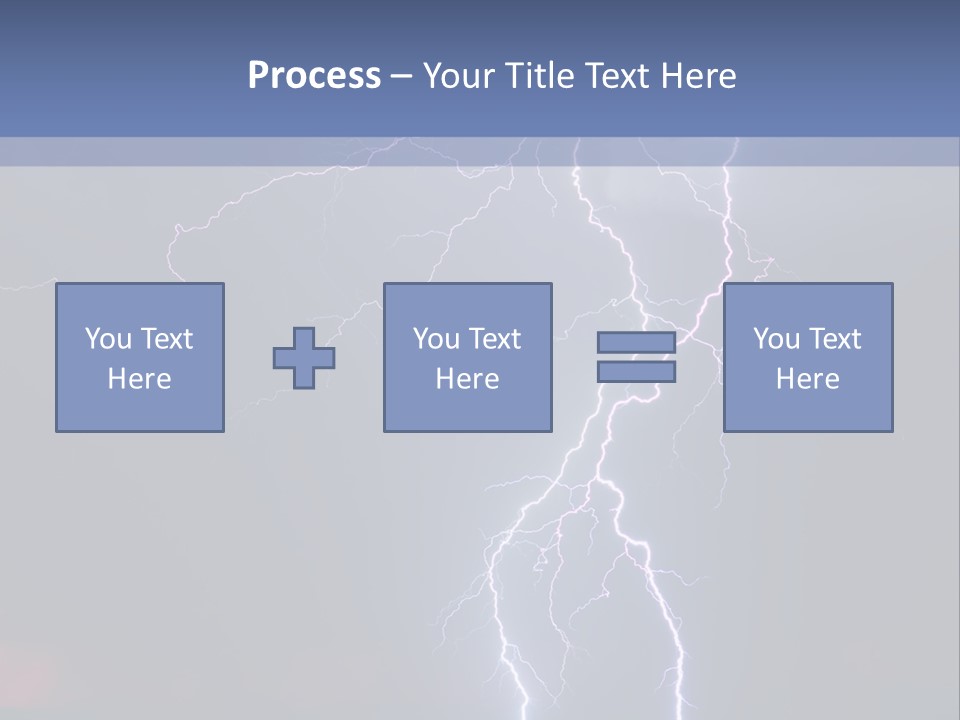 Thunderstorm In The City PowerPoint Template