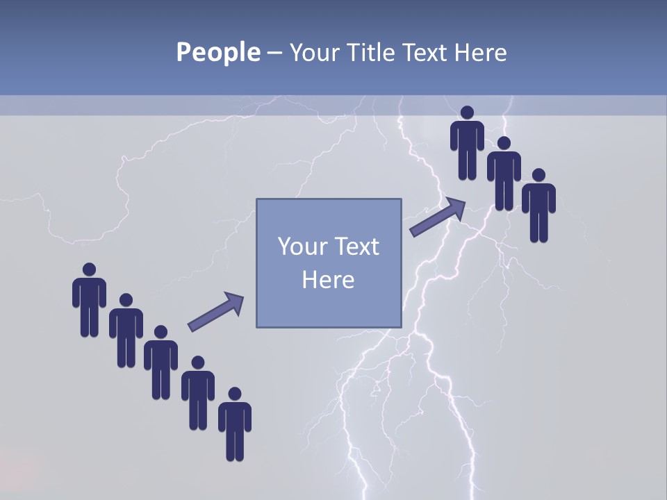 Thunderstorm In The City PowerPoint Template