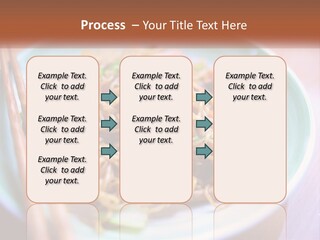A Plate Of Noodles With Chopsticks On A Table PowerPoint Template