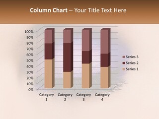 A Close Up Of A Purple Eye With A Brown Background PowerPoint Template