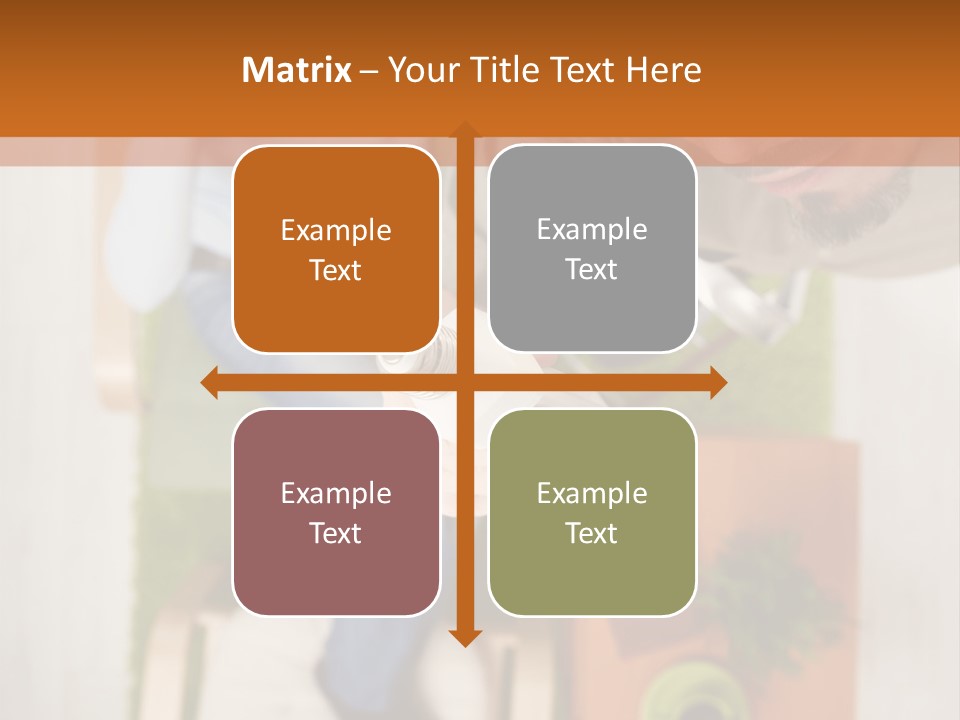 A Man And Woman Sitting On A Couch In A Living Room PowerPoint Template