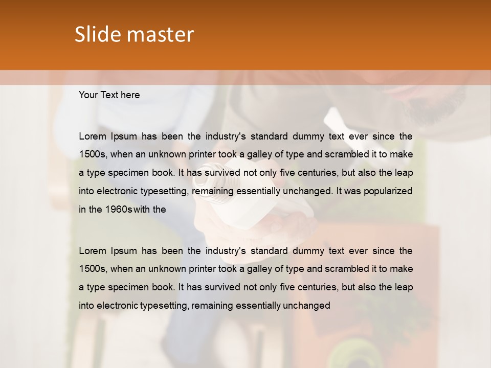 A Man And Woman Sitting On A Couch In A Living Room PowerPoint Template