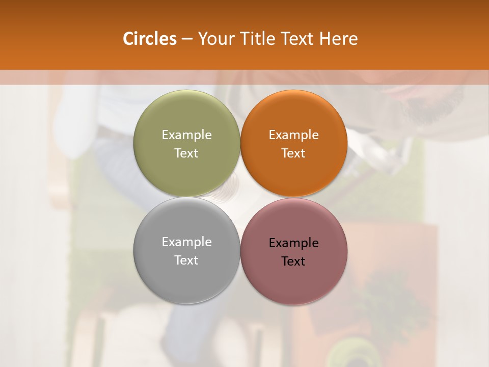 A Man And Woman Sitting On A Couch In A Living Room PowerPoint Template