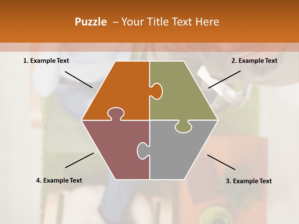 A Man And Woman Sitting On A Couch In A Living Room PowerPoint Template