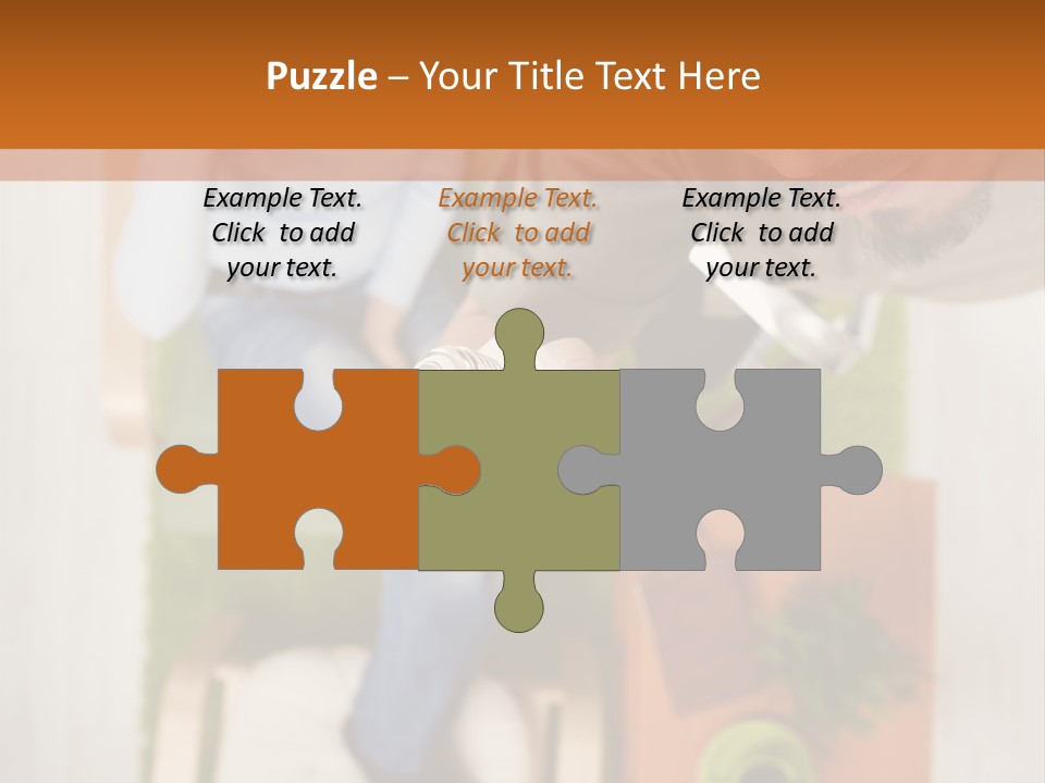 A Man And Woman Sitting On A Couch In A Living Room PowerPoint Template