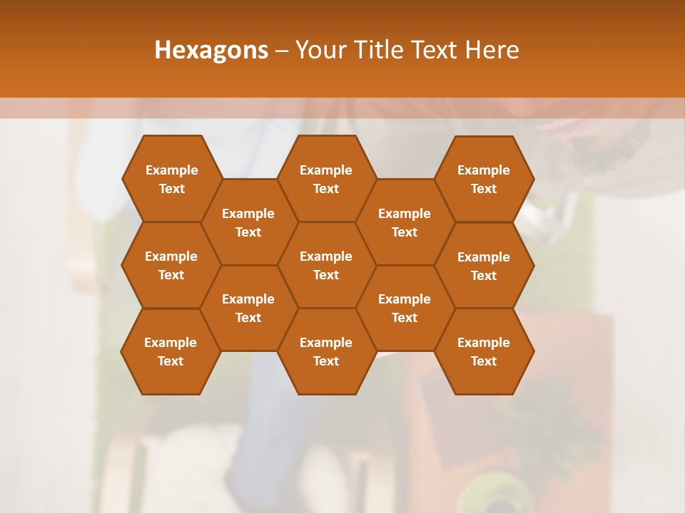 A Man And Woman Sitting On A Couch In A Living Room PowerPoint Template