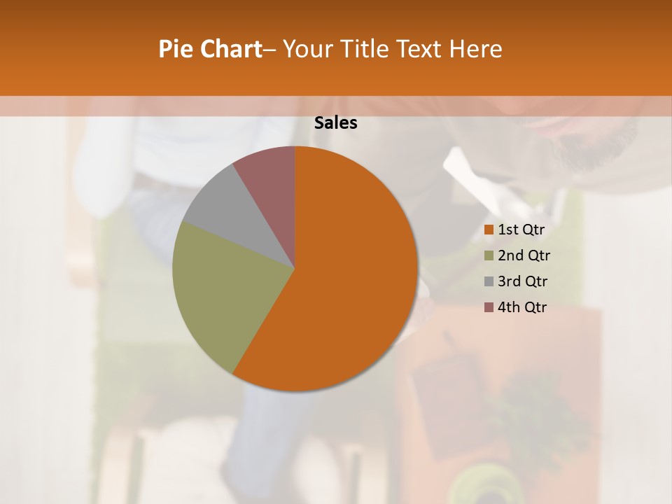 A Man And Woman Sitting On A Couch In A Living Room PowerPoint Template