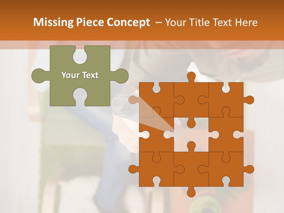 A Man And Woman Sitting On A Couch In A Living Room PowerPoint Template