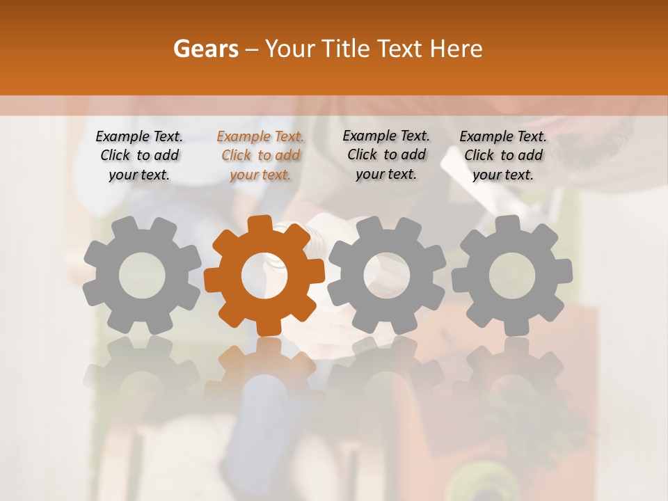 A Man And Woman Sitting On A Couch In A Living Room PowerPoint Template