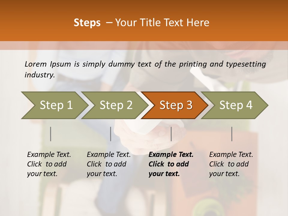 A Man And Woman Sitting On A Couch In A Living Room PowerPoint Template