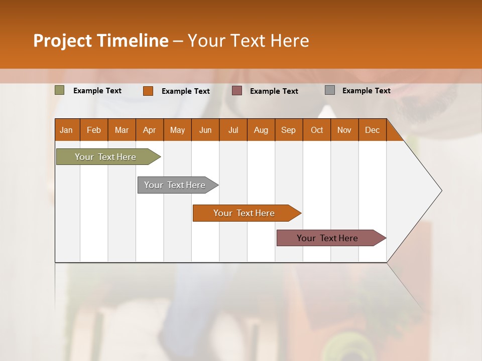 A Man And Woman Sitting On A Couch In A Living Room PowerPoint Template