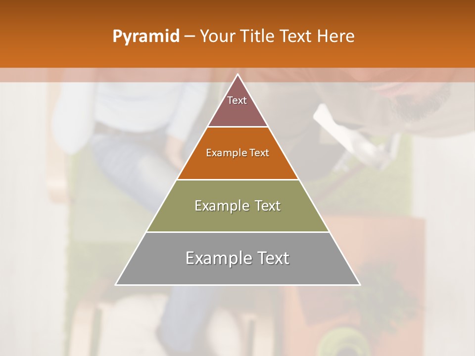 A Man And Woman Sitting On A Couch In A Living Room PowerPoint Template