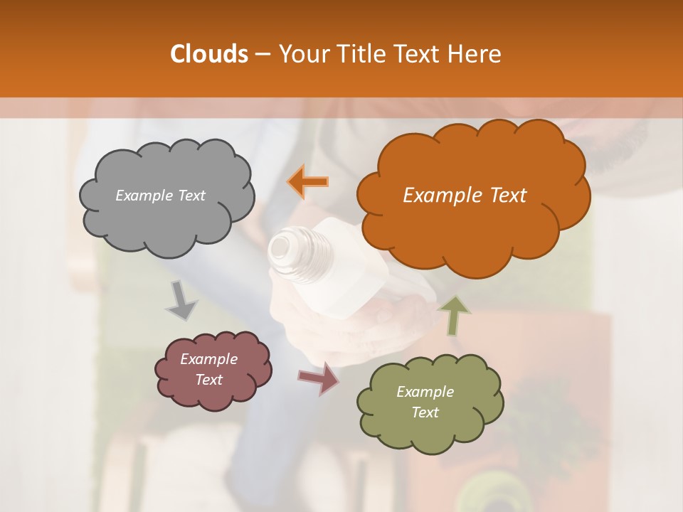 A Man And Woman Sitting On A Couch In A Living Room PowerPoint Template
