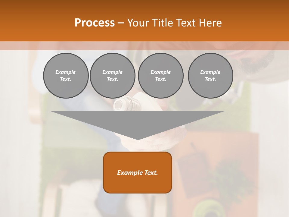 A Man And Woman Sitting On A Couch In A Living Room PowerPoint Template