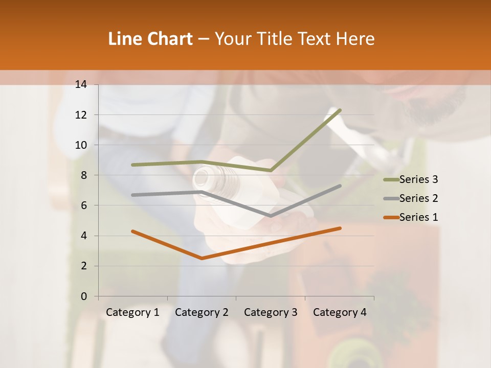 A Man And Woman Sitting On A Couch In A Living Room PowerPoint Template