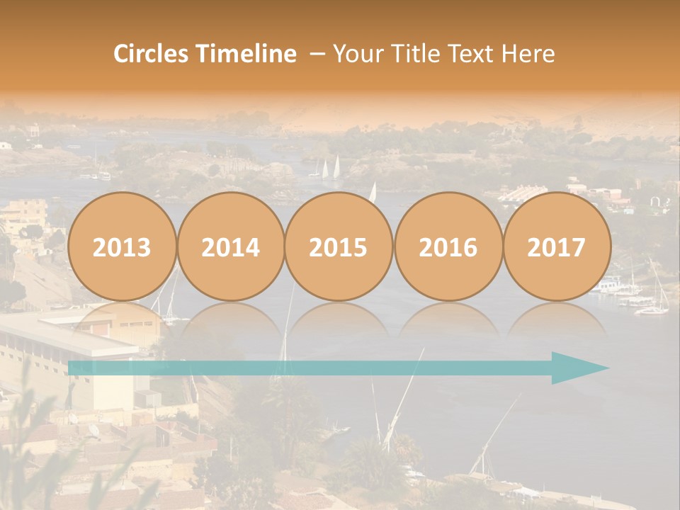 A Large Body Of Water Surrounded By Mountains PowerPoint Template