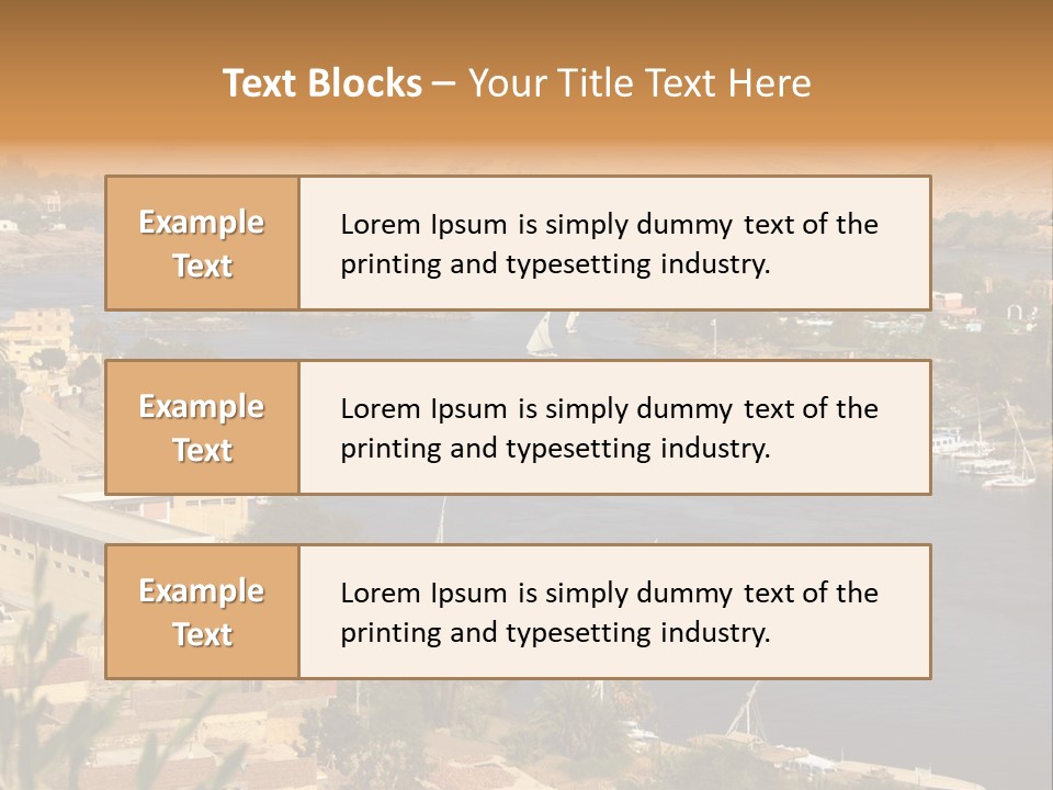 A Large Body Of Water Surrounded By Mountains PowerPoint Template
